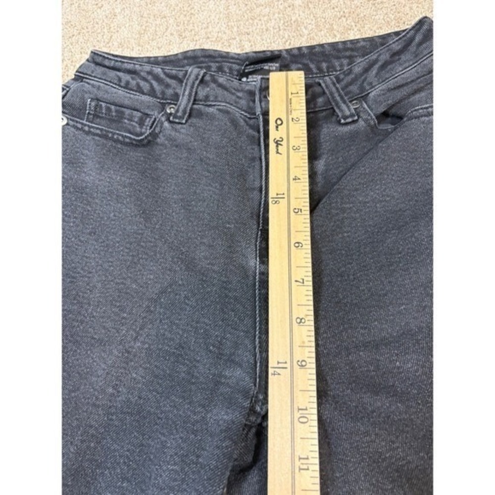 IT Chapter Two Pennywise Graphic Jeans Black Wide Leg Distressed Size 1 - Picture 4 of 11